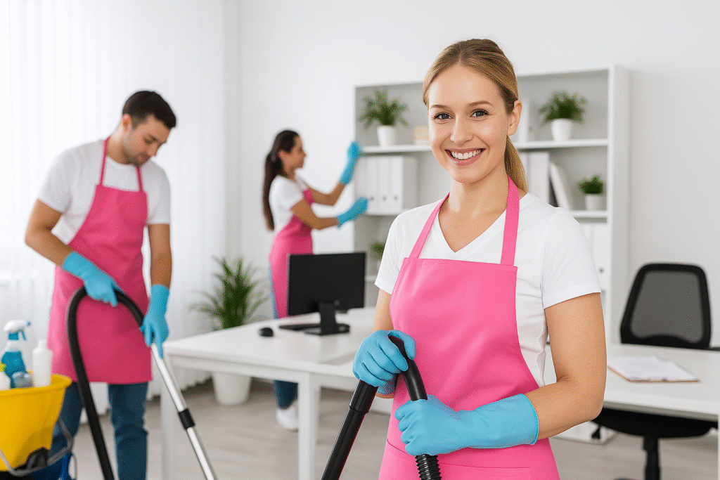 Licensed and insured cleaning company in Las Vegas — Nany Cleaning Services professional equipment